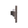 Подсветка ROUND MIELE СП настен. для ног титан Kranz KR-78-0727-2