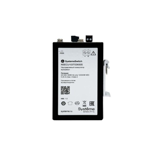 Концентратор промышленный EtherCAT 3х100BaseT SE NSECU103T03X00S