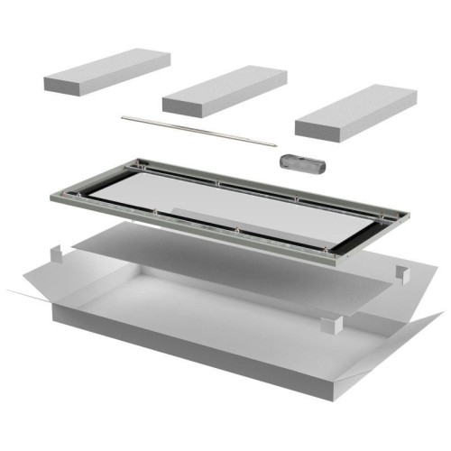 Дверь стеклянная для шкафа LINEA N 38U 600мм сер. ITK LN35-38U 600мм 6X-DR