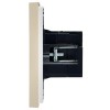 Розетка USB A+C 3.1А FORTE&PIANO FP450 ваниль IEK FP-U22-D31-K10