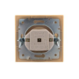 Розетка 1-м Mira без заземл. керамика ясень LEZARD 701-4747-121