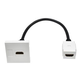 Розетка 2мод. HDMI M/M РКМ-20-10-П бел. PRIMER IEK PR-KK40D-RH-0-2-K01