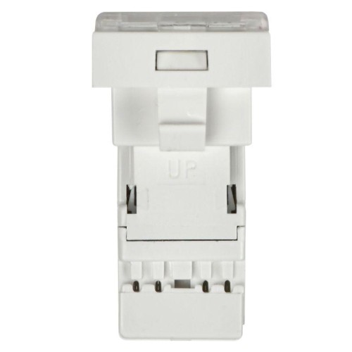 Розетка компьютерная 1мод. PRIMER RJ45 кат.6 РКИ-10-00-П-6 бел. IEK PR-KK40D-RI-0-1-C06U-K01