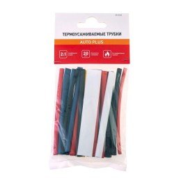 Набор трубок термоусадочных тонкостен. №2 (АВТО импорт) разноцвет. Rexant 29-0102