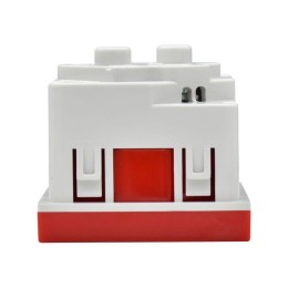 Розетка PRIMER 45град. с заземл. защ. шторки винт. зажим РКС-20-32-П-45 красн. IEK PR-KK40D-RSZH-2-2