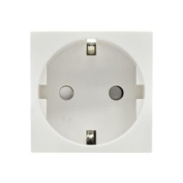 Розетка PRIMER с заземл. защ. шторки винт. зажим РКС-20-30-П-К бел. IEK PR-KK40D-RSZH-2-2-K01