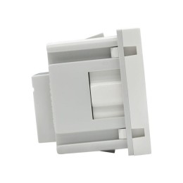 Розетка PRIMER с заземл. защ. шторки винт. зажим РКС-20-30-П-К бел. IEK PR-KK40D-RSZH-2-2-K01