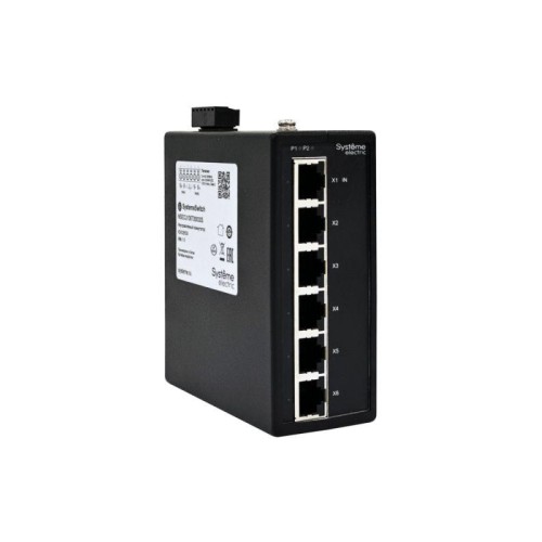 Концентратор промышленный EtherCAT 6х100BaseT SE NSECU106T06X00S