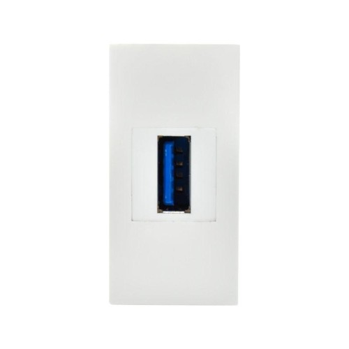 Розетка 1мод. USB A 3.0 РКЮ-10-00-П бел. PRIMER IEK PR-KK40D-RU-0-1-A3-K01