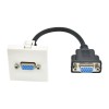 Розетка 1мод. VGA M/M РКМ-10-20-П бел. PRIMER IEK PR-KK40D-RV-0-1-K01