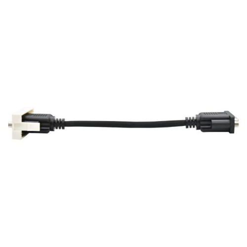 Розетка 2мод. VGA M/M РКМ-20-20-П бел. PRIMER IEK PR-KK40D-RV-0-2-K01