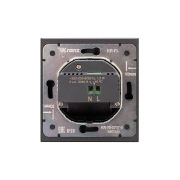 Подсветка STRONG MIELE СП настен. для ног антрацит Kranz KR-78-0727-5