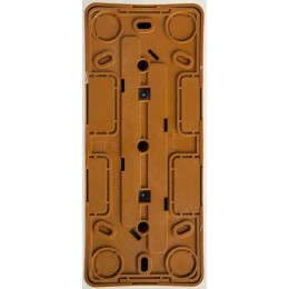 Розетка 3-м ОП Этюд 16А IP20 250В без заземл. без защ. шторок бук SE PA16-009T