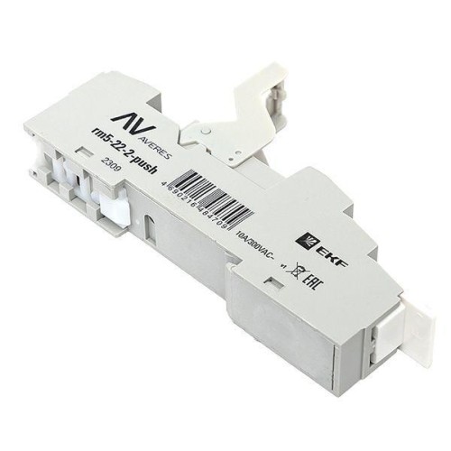 Разъем для реле РM5 22/2 Push-in AVERES EKF rm5-22-2-push