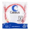 Патч-корд U/UTP кат.6 PC-UTP-RJ45-Cat.6-1.5m-RD 2xRJ45/8p8c неэкранир. PVC 1.5м красн. Cabeus 8692c