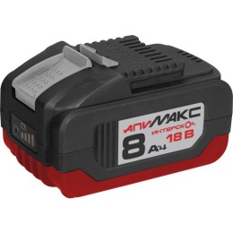 Блок аккумуляторный АПИМАКС-8.0/18И АКБ 8.0А.ч АПИМАКС 18В с инд. повышенная емкость ИНТЕРСКОЛ 2400.