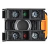 Кнопка d22мм 1НО+1НЗ MASTER с фиксацией черн. IEK MI-BT60-11T-3-21-K02