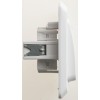 Переключатель проходной 1-кл. СП Этюд 10А IP20 с подсветкой бел. SE BC10-007B