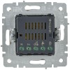 Кнопка звонка BRITE 10А ВС10-1-9-БрБ для отелей с индик. механизм бел. IEK BR-V14-2-10-K01