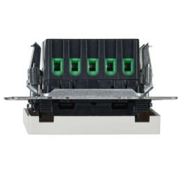 Кнопка звонка BRITE 10А ВС10-1-9-БрБ для отелей с индик. механизм бел. IEK BR-V14-2-10-K01