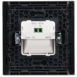 Подсветка светодиодная FORTE&PIANO встраив. FP557 сталь IEK FP-FL20-K46