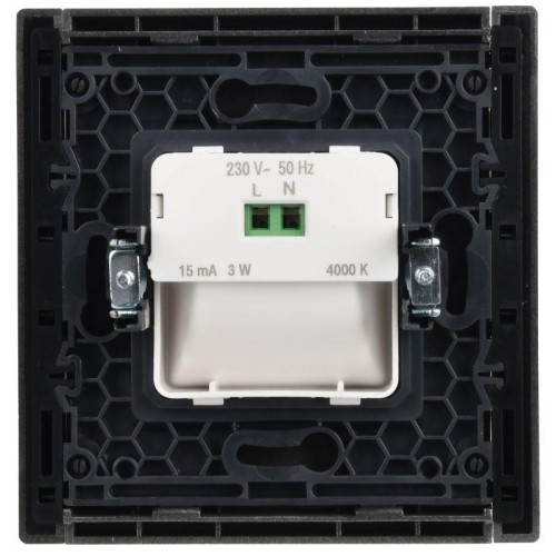 Подсветка светодиодная FORTE&PIANO встраив. FP557 сталь IEK FP-FL20-K46