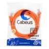 Патч-корд U/UTP кат.6 PC-UTP-RJ45-Cat.6-3m-OR 2xRJ45/8p8c неэкранир. PVC 3м оранж. Cabeus 8701c