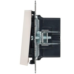 Кнопка звонка BRITE 10А ВС10-1-9-БрЖ для отелей с индик. механизм жемчуж. IEK BR-V14-2-10-K36