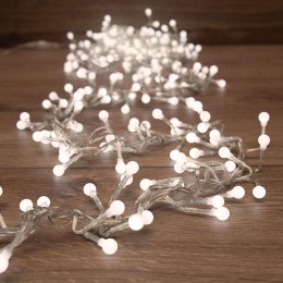 Гирлянда светодиодная "Мишура LED" 6м 576LED бел. 35Вт 220-240В IP20 провод ПВХ прозр. Neon-Night 30