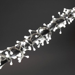 Гирлянда светодиодная "Мишура LED" 6м 576LED бел. 35Вт 220-240В IP20 провод ПВХ прозр. Neon-Night 30