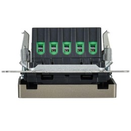 Кнопка звонка BRITE 10А ВС10-1-9-БрШ для отелей с индик. механизм шампань IEK BR-V14-2-10-K37