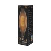 Лампа светодиодная филаментная Black Filament 6Вт T120 цилиндр золотая 2400К тепл. бел. E27 780лм GA
