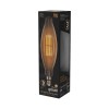 Лампа светодиодная филаментная Black Filament 6Вт T120 цилиндр золотая 2400К тепл. бел. E27 780лм GA