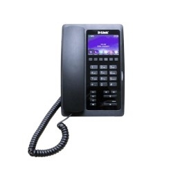 Телефон-IP DPH-200SE/F1A с цветным дисплеем 1 WAN-порт 10/100Base-TX 1 LAN-портом 10/100Base-TX PoE