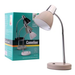 Светильник настольный KD-359 C26 230В 40Вт E27 тауп Camelion 15186