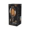 Лампа светодиодная филаментная Black Filament 8Вт BT180 золотая 2400К тепл. бел. E27 780лм GAUSS 151