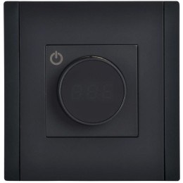 Термостат электронный FORTE&PIANO FP152 с индикацией черн. IEK FP-RT11-K02