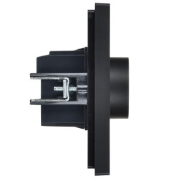 Термостат электронный FORTE&PIANO FP152 с индикацией черн. IEK FP-RT11-K02