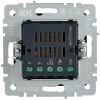 Кнопка звонка BRITE 10А ВС10-1-9-БрГ для отелей с индик. механизм графит IEK BR-V14-2-10-K53