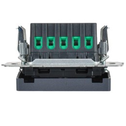 Кнопка звонка BRITE 10А ВС10-1-9-БрМ для отелей с индик. механизм маренго IEK BR-V14-2-10-K35