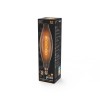 Лампа светодиодная филаментная Black Filament 8Вт T120 цилиндр золотая 2400К тепл. бел. E27 620лм GA