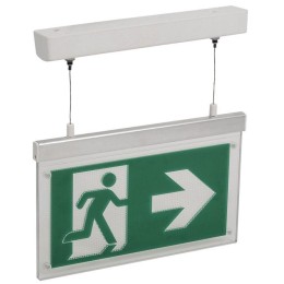 Светильник светодиодный ССА3002 3Вт 3ч эвакуационный подвесной двусторонний сменный IEK LSSA0-3002-3