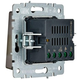 Кнопка звонка BRITE 10А ВС10-1-9-БрТБ для отелей с индик. механизм бронза IEK BR-V14-2-10-K45