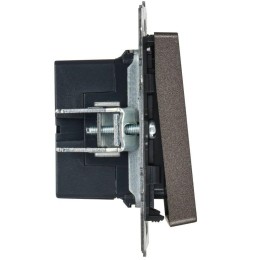 Кнопка звонка BRITE 10А ВС10-1-9-БрТБ для отелей с индик. механизм бронза IEK BR-V14-2-10-K45