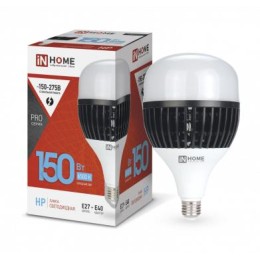 Лампа светодиодная LED-HP-PRO 150Вт грушевидная 6500К холод. бел. E27 14250лм 150-275В с адаптером E