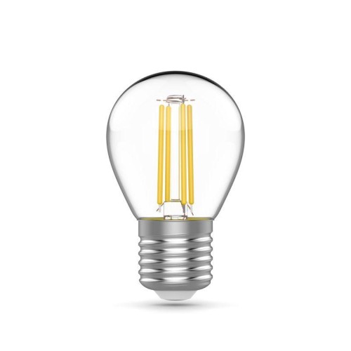 Лампа светодиодная филаментная Basic Filament 5.5Вт шар 2700К Е27 510лм (уп.3шт) GAUSS 1051216T