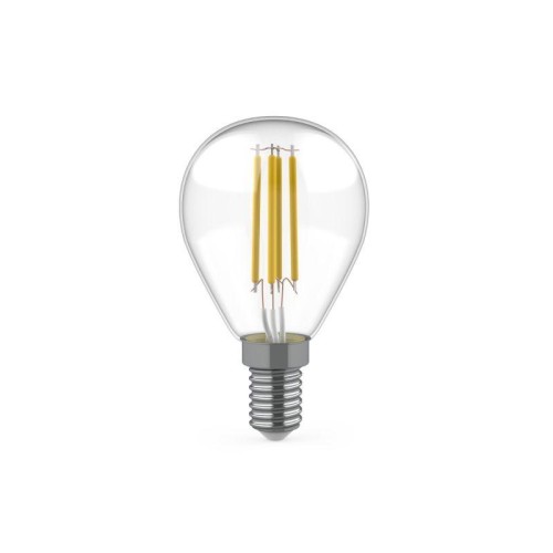 Лампа светодиодная филаментная Basic Filament 5.5Вт шар 2700К Е14 510лм (уп.3шт) GAUSS 1051116T