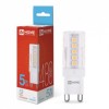 Лампа светодиодная LED-JCD 5Вт капсульная прозрачная 6500К холод. бел. G9 480лм 230В IN HOME 4690612