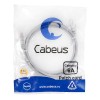Патч-корд U/UTP кат.6A PC-UTP-RJ45-Cat.6a-1.5m-LSZH 2xRJ45/8p8c неэкранир. LSZH (10G) 1.5м сер. Cabe