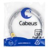 Патч-корд U/UTP кат.6A PC-UTP-RJ45-Cat.6a-3m-LSZH 2xRJ45/8p8c неэкранир. LSZH (10G) 3м сер. Cabeus 7
